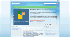 Desktop Screenshot of mastersoft.com.vn