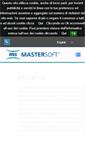 Mobile Screenshot of mastersoft.it